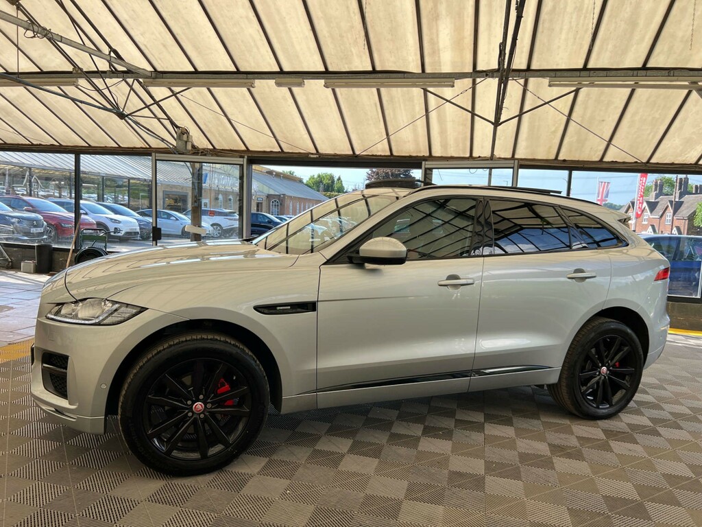 Jaguar F-Pace Suv SR66NVN Silver #3