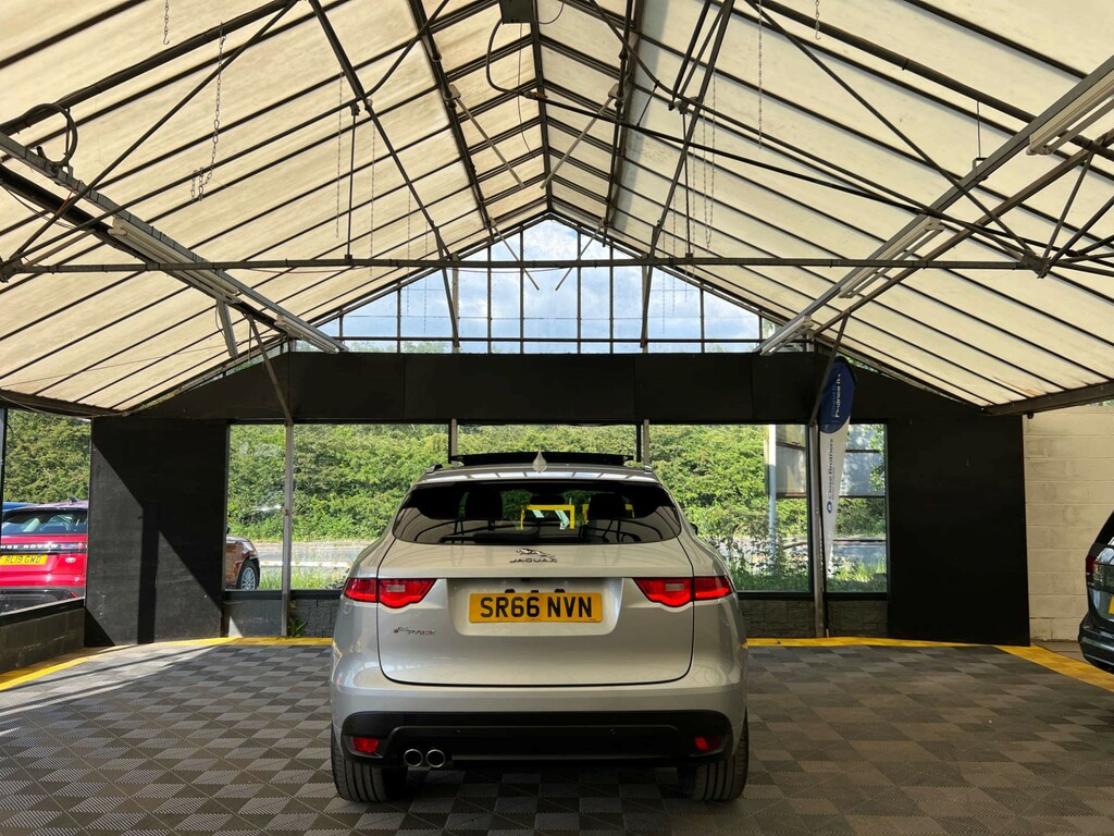 Jaguar F-Pace Suv SR66NVN Silver #5