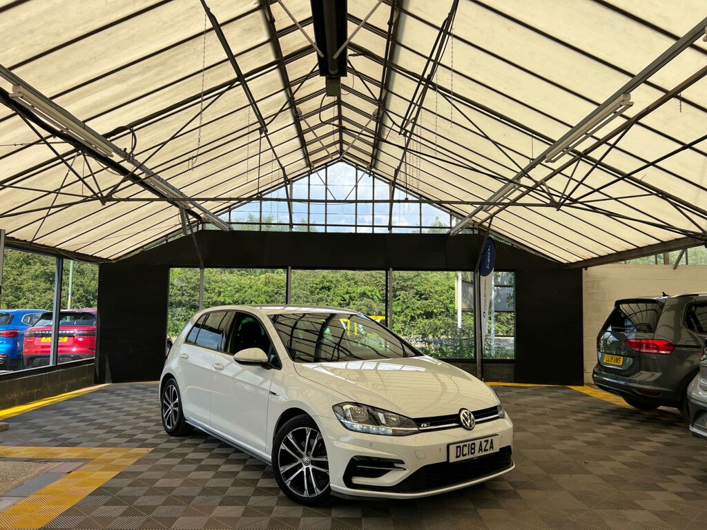 Volkswagen Golf Golf R-line Tdi Bluemotion Technology White