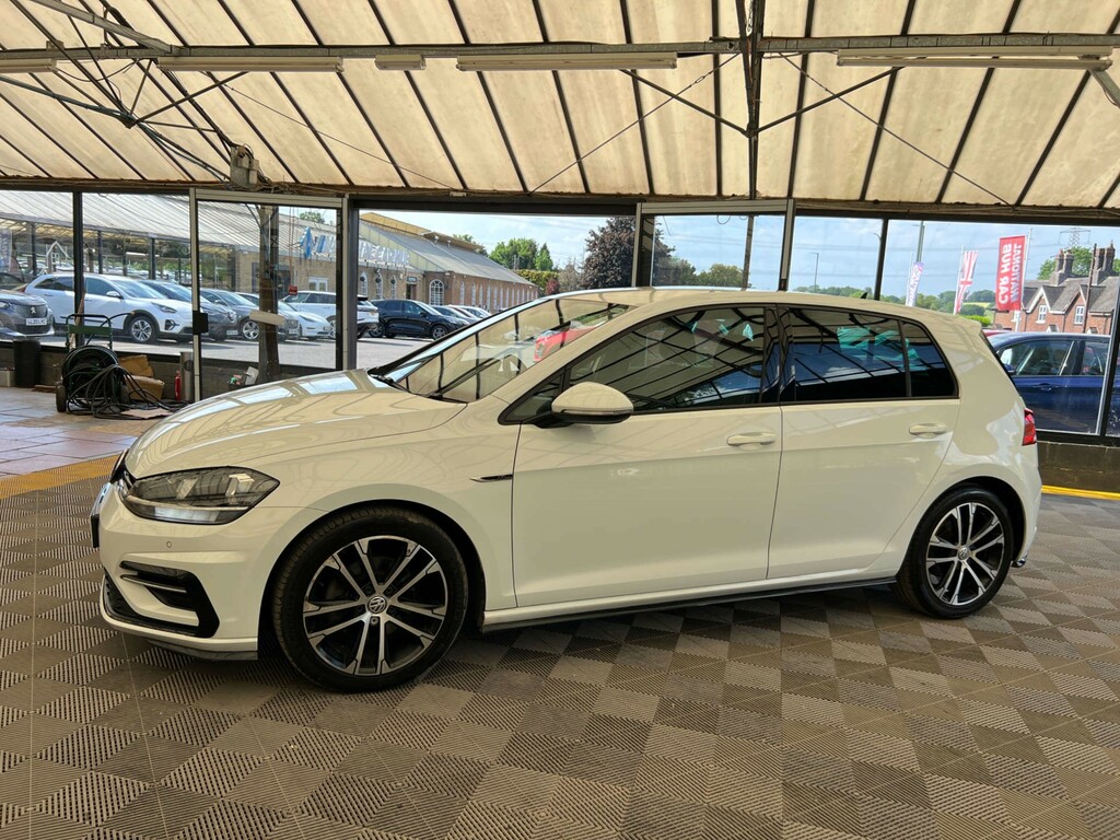 Volkswagen Golf Golf R-line Tdi Bluemotion Technology DC18AZA White #4