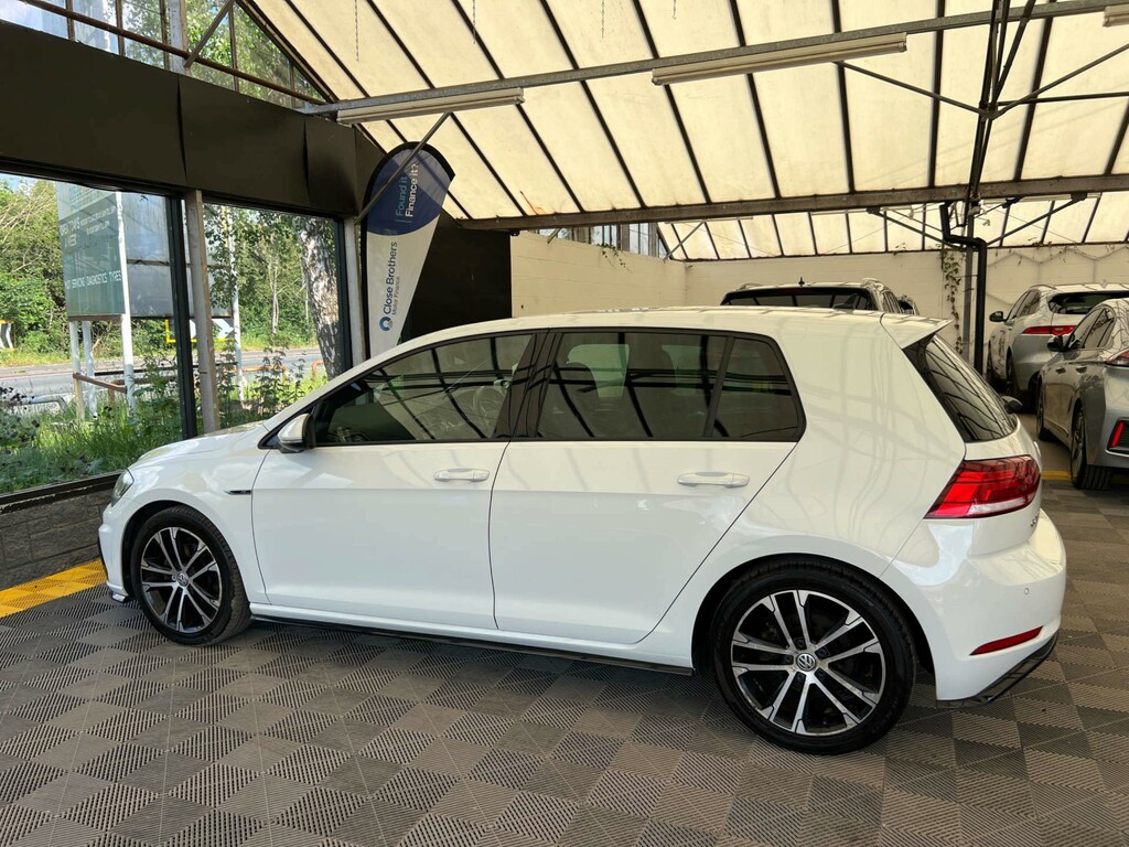 Volkswagen Golf Golf R-line Tdi Bluemotion Technology DC18AZA White #5