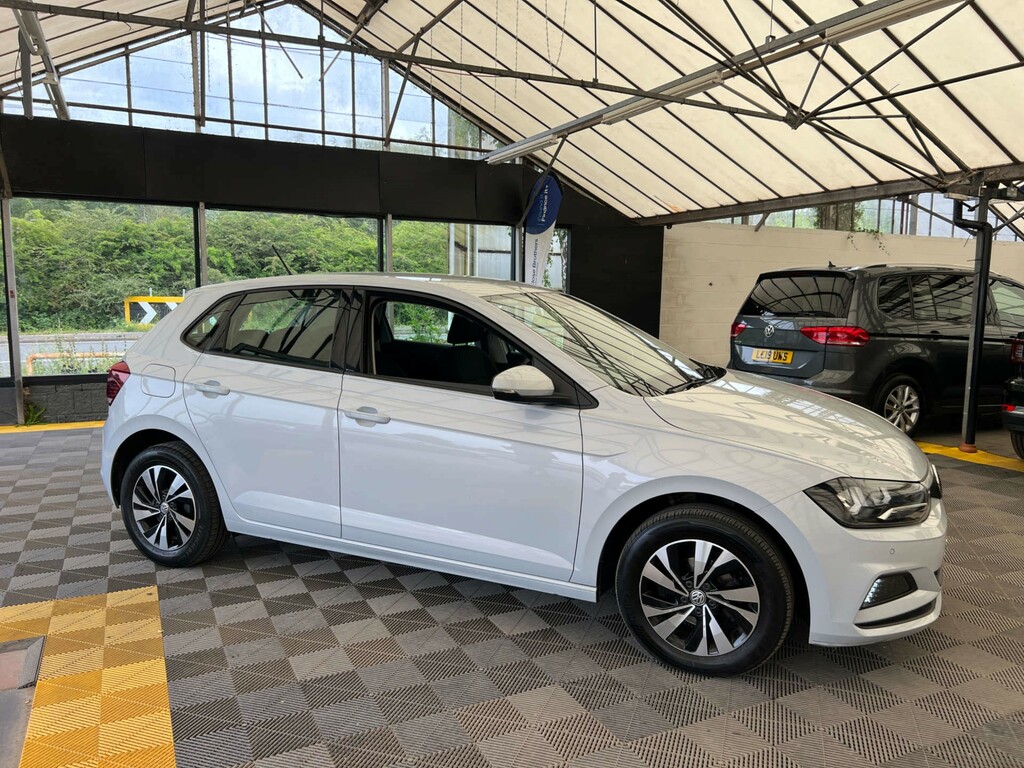 Volkswagen Polo Hatchback BF19XWJ Silver #2