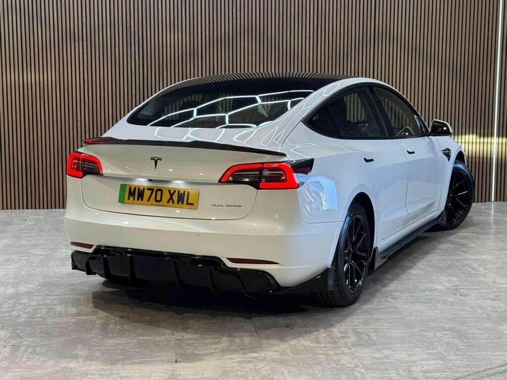 Tesla Model 3 Dual Motor Long Range 202070 MW70XWL White #2