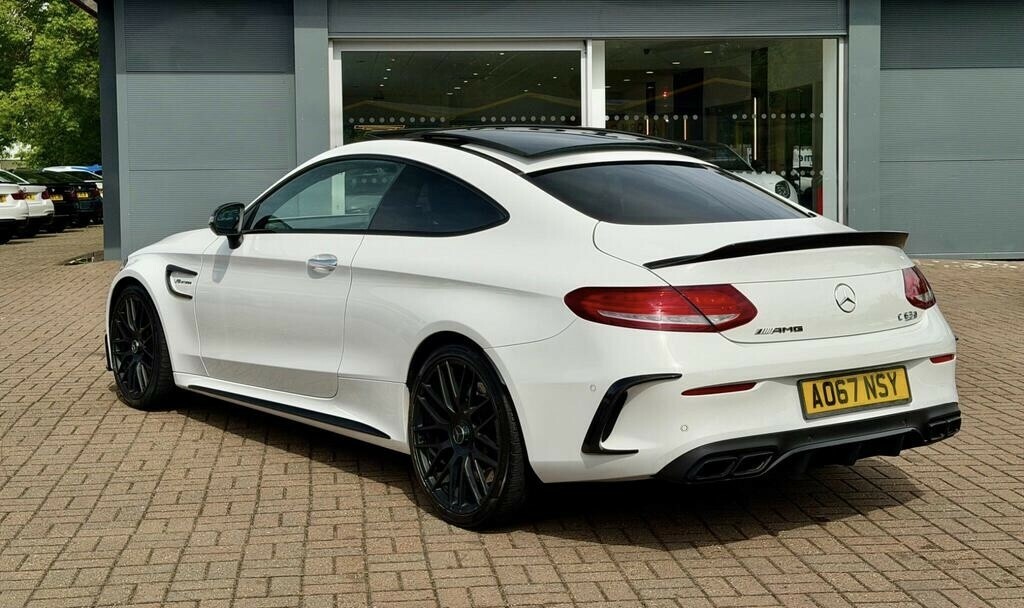 Mercedes-Benz C Class 4.0 C63 V8 Biturbo Amg 201767 AO67NSY White #4