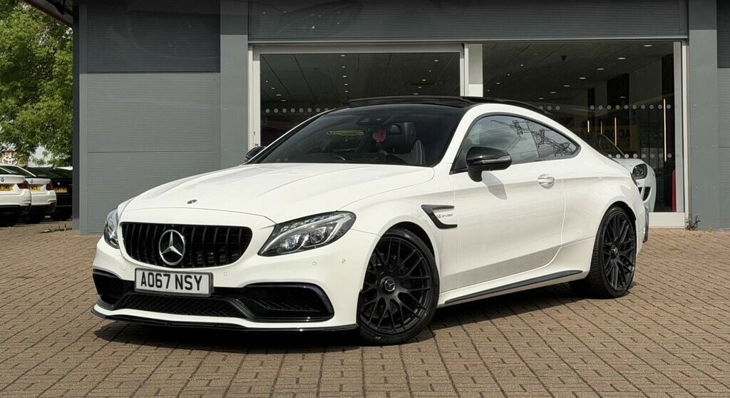 Mercedes-Benz C Class 4.0 C63 V8 Biturbo Amg 201767 AO67NSY White #3