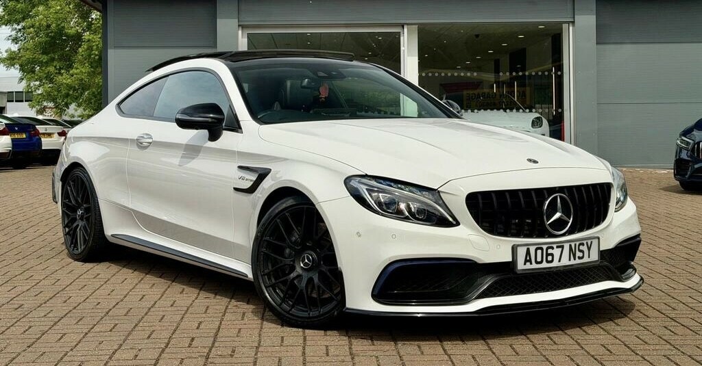 Mercedes-Benz C Class 4.0 C63 V8 Biturbo Amg 201767 AO67NSY White #5