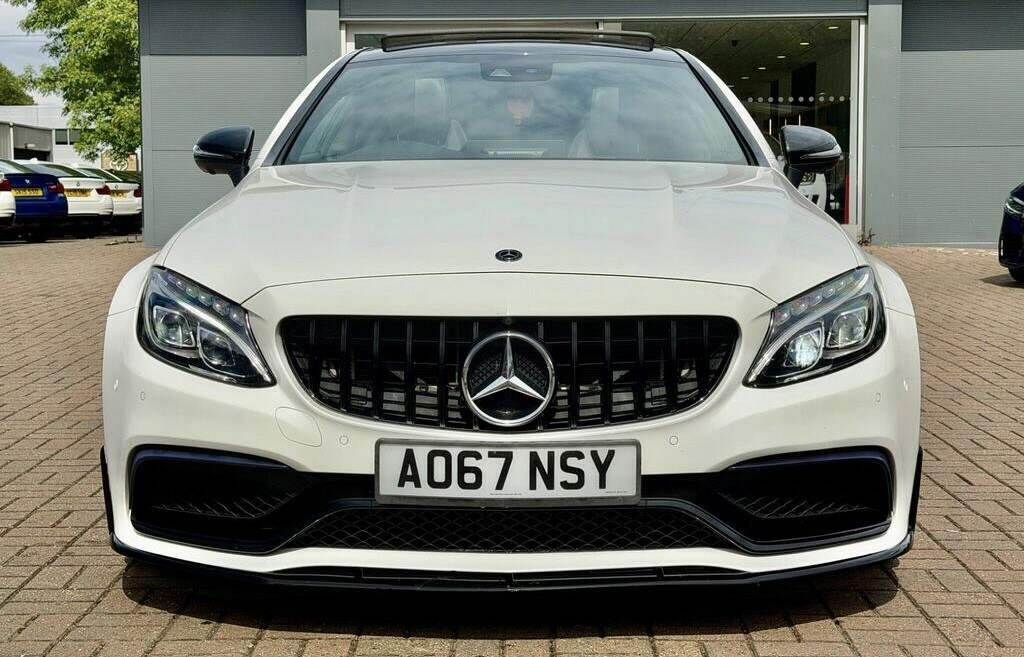Mercedes-Benz C Class 4.0 C63 V8 Biturbo Amg 201767 AO67NSY White #2