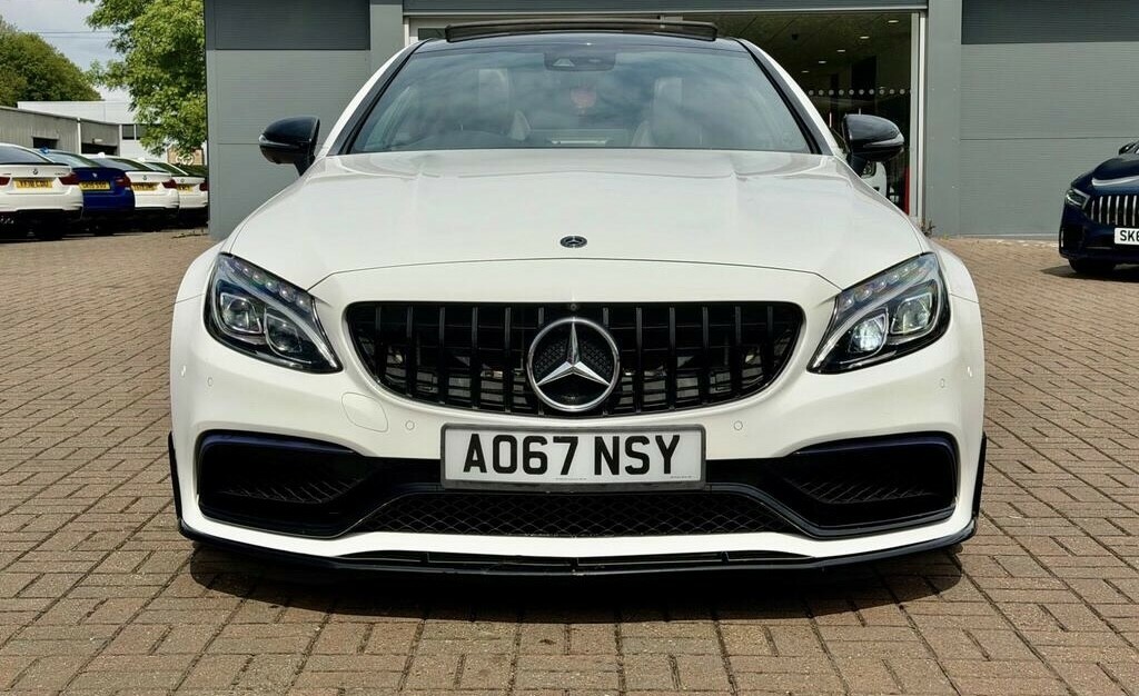 Mercedes-Benz C Class 4.0 C63 V8 Biturbo Amg 201767 AO67NSY White #6