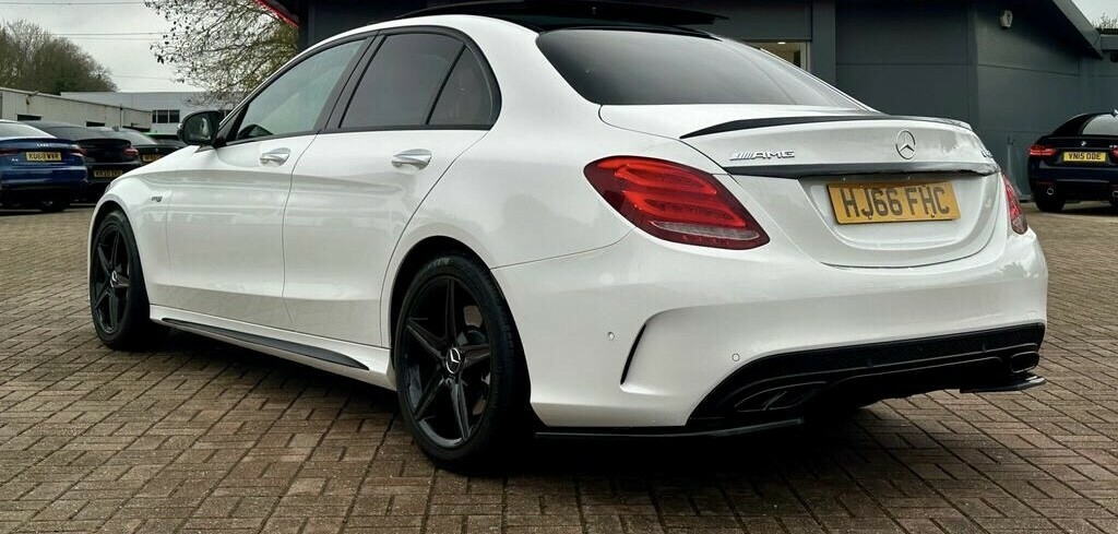 Mercedes-Benz C Class 3.0 C43 V6 Amg 201666 White #5