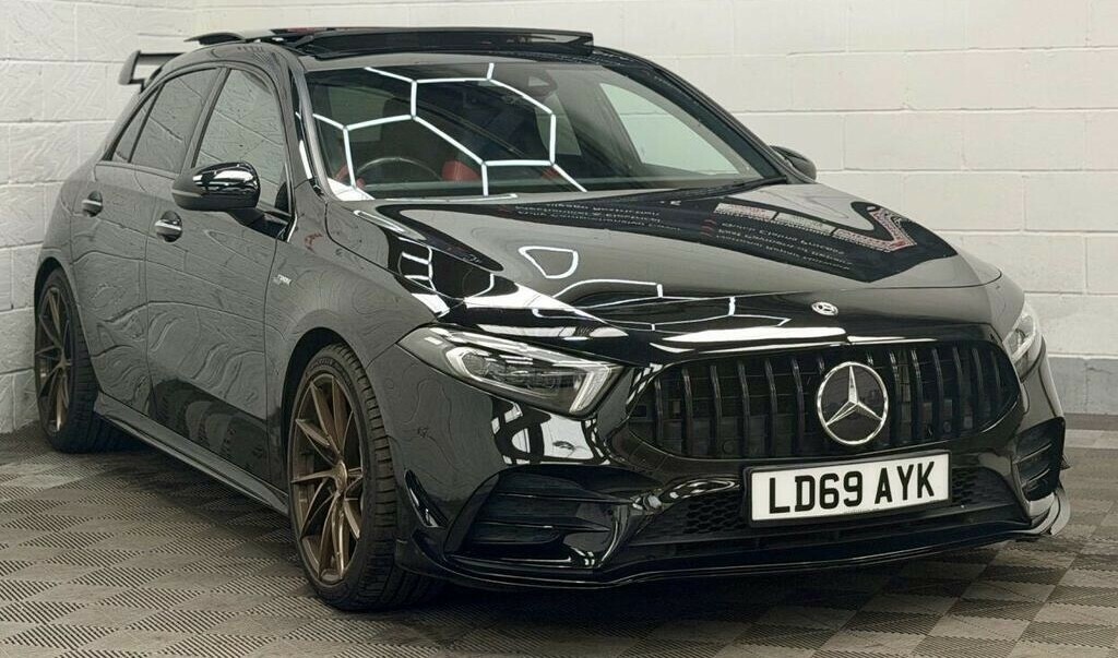 Mercedes-Benz A Class 2.0 A35 Amg 201969 LD69AYK Black #4