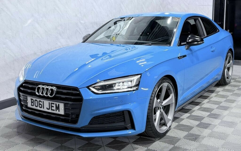 Audi A5 2.0 Tfsi 35 Black Edition 201919 BO61JEM Blue #4