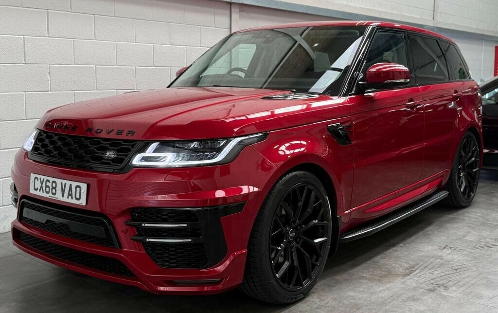 Land Rover Range Rover Sport 3.0 Sd V6 Hse 201868 CX68VAO Red #2