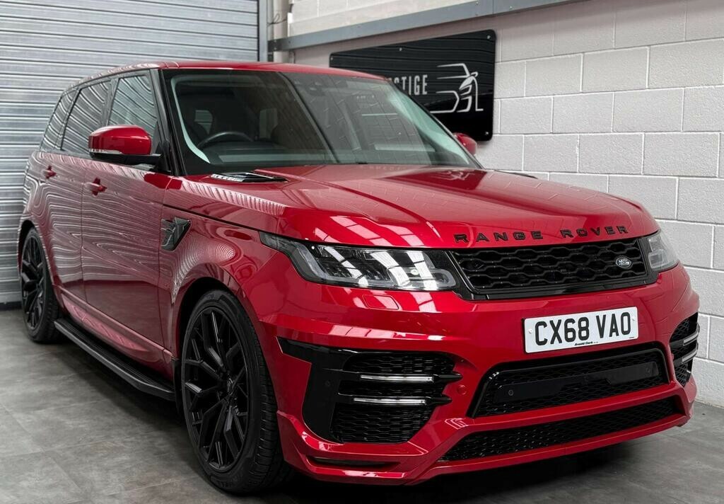 Land Rover Range Rover Sport 3.0 Sd V6 Hse 201868 Red