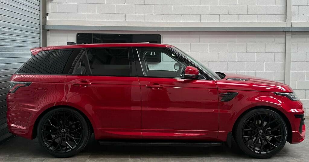 Land Rover Range Rover Sport 3.0 Sd V6 Hse 201868 CX68VAO Red #3