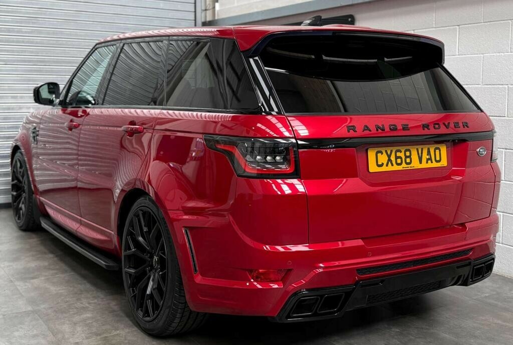 Land Rover Range Rover Sport 3.0 Sd V6 Hse 201868 CX68VAO Red #5