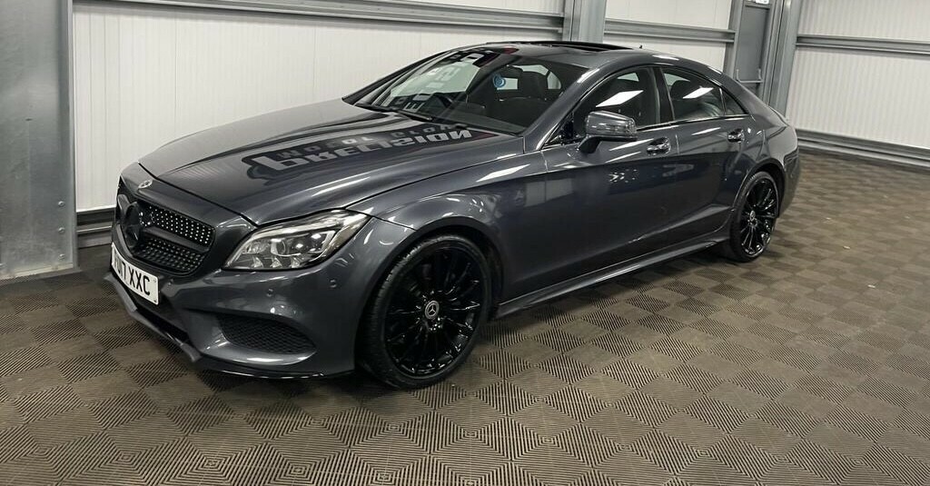 Mercedes-Benz CLS 3.0 Cls350d V6 Amg Line 201717 Grey #4
