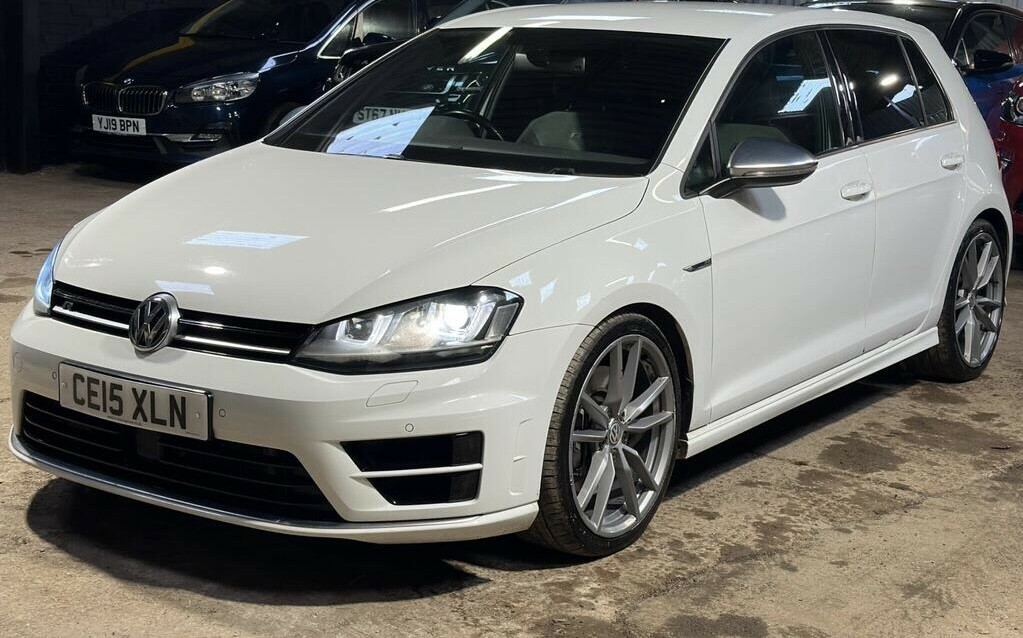 Volkswagen Golf 2.0 Tsi Bluemotion Tech R 201515 CE15XLN White #4