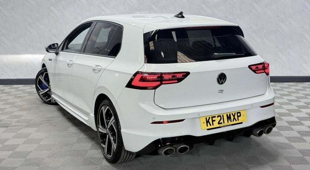 Volkswagen Golf 2.0 Tsi R 2021 KF21MXP White #2