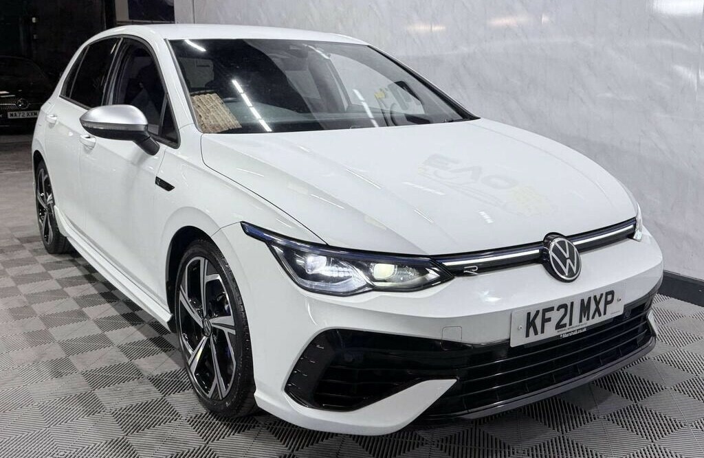 Volkswagen Golf 2.0 Tsi R 2021 KF21MXP White #5