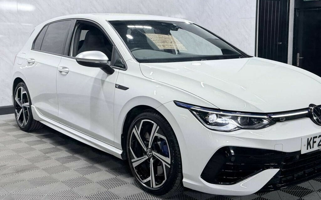 Volkswagen Golf 2.0 Tsi R 2021 KF21MXP White #4