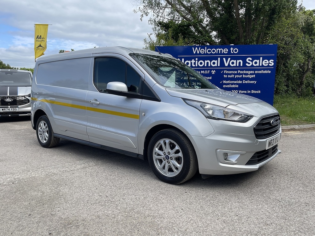 Ford Transit Connect 1.5 240 Ecoblue Limited L2 Euro 6 Ss WR21XYJ Silver #2