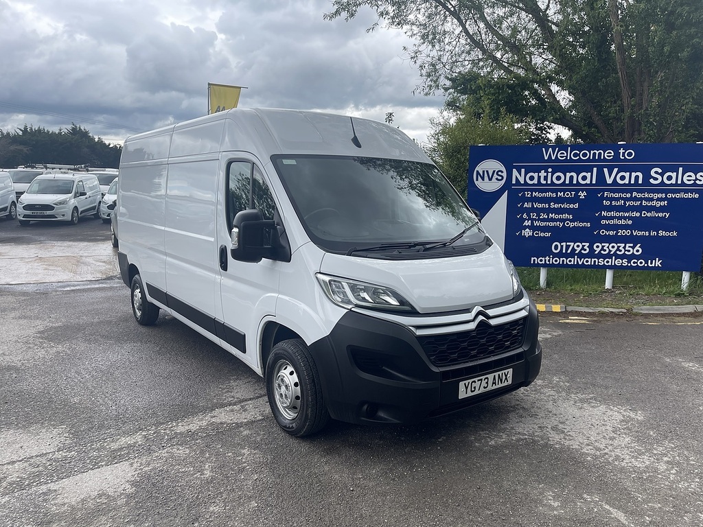 Citroen Relay 2.2 Bluehdi 35 Enterprise Edition L3 High Roof Eur YG73ANX White #2