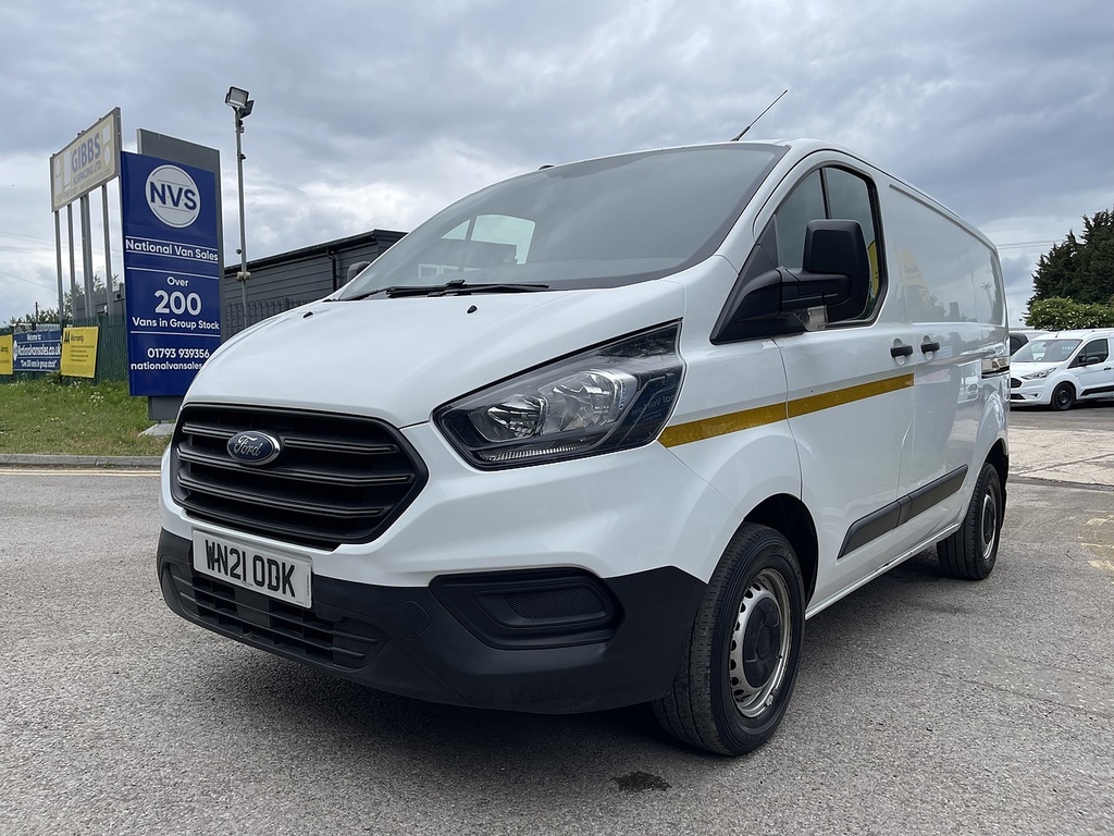 Ford Transit Custom 2.0 300 Ecoblue Leader L1 H1 Euro 6 Ss WN21ODK White #4