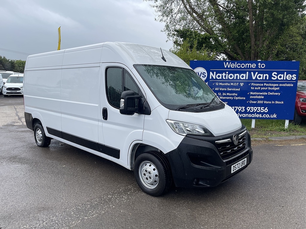 Vauxhall Movano 2.2 Cdti 3500 Biturbo Prime Fwd L3 H2 Euro 6 Ss DS72URD White #2