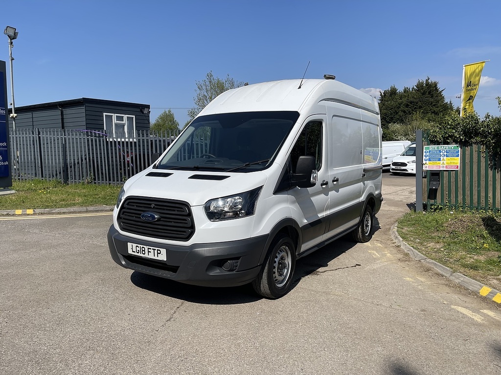 Ford Transit Custom 2.0 350 Ecoblue Fwd L2 H3 Euro 6 LG18FTP White #3