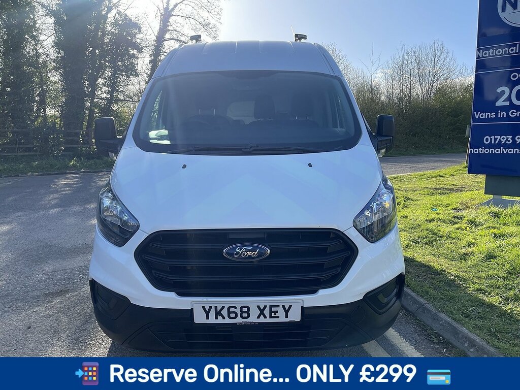 Ford Transit Custom 2.0 320 Ecoblue Panel Van L2 H2 YK68XEY White #2