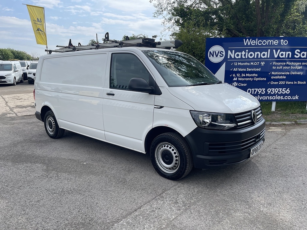 Volkswagen Transporter 2.0 Tdi T32 Bluemotion Tech Startline Fwd Lwb Euro DP68ZRT White #2