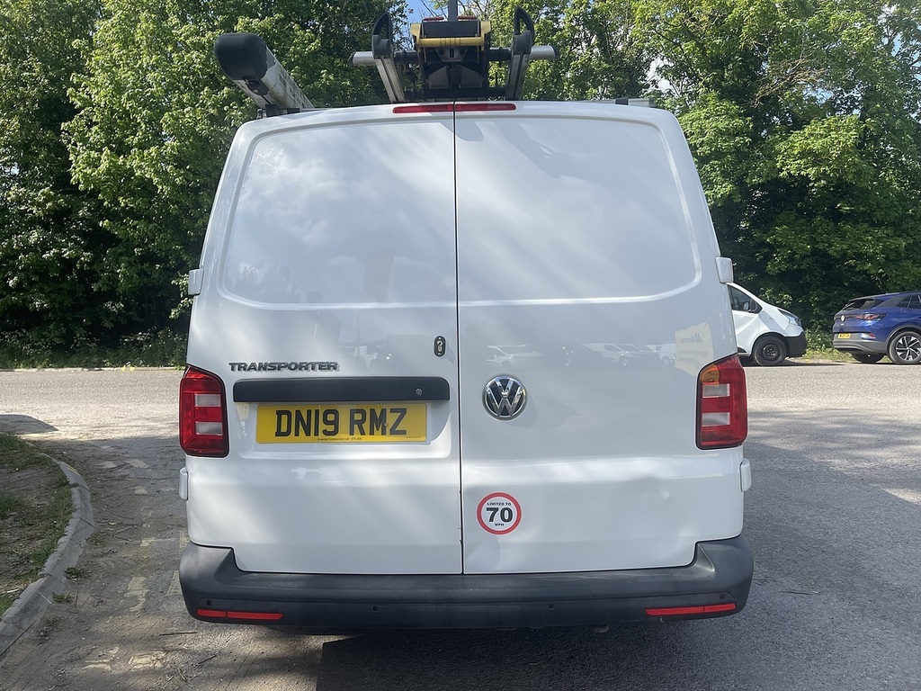 Volkswagen Transporter 2.0 Tdi T32 Bluemotion Tech Startline Fwd Lwb Euro DN19RMZ White #6