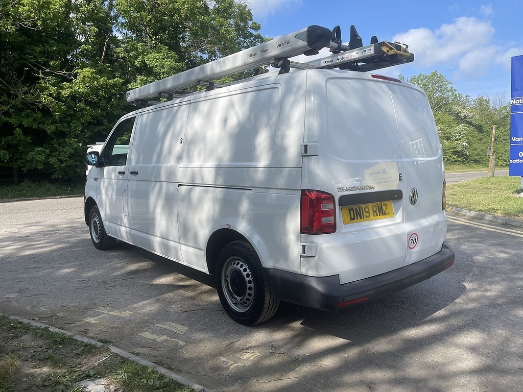 Volkswagen Transporter 2.0 Tdi T32 Bluemotion Tech Startline Fwd Lwb Euro DN19RMZ White #5