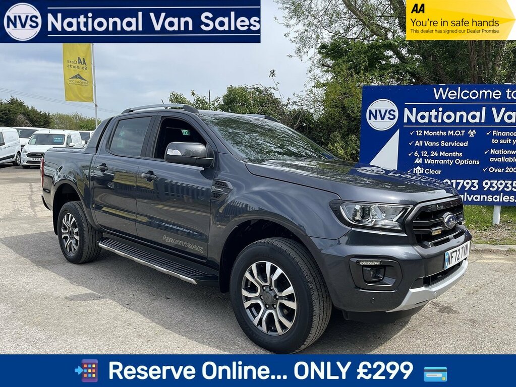 Ford Ranger 2.0 Ecoblue Wildtrak Pickup Double Cab Grey