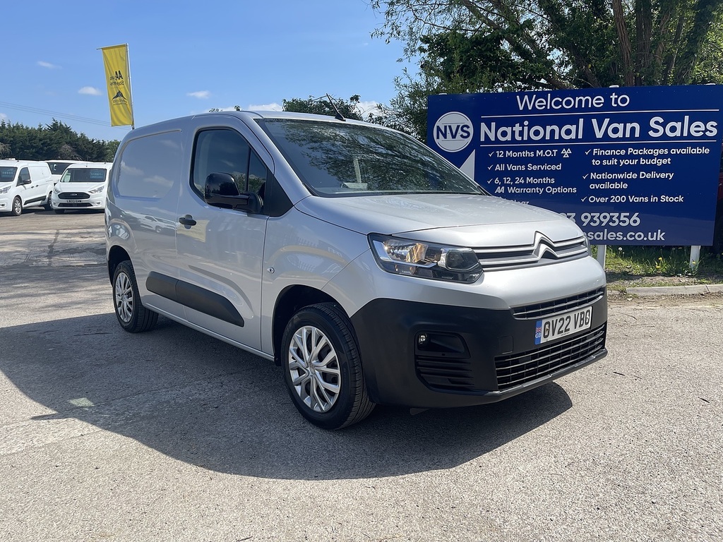 Citroen Berlingo 1.5 Bluehdi 1000 Enterprise M Pro Swb Euro 6 Ss OV22VBO Silver #2
