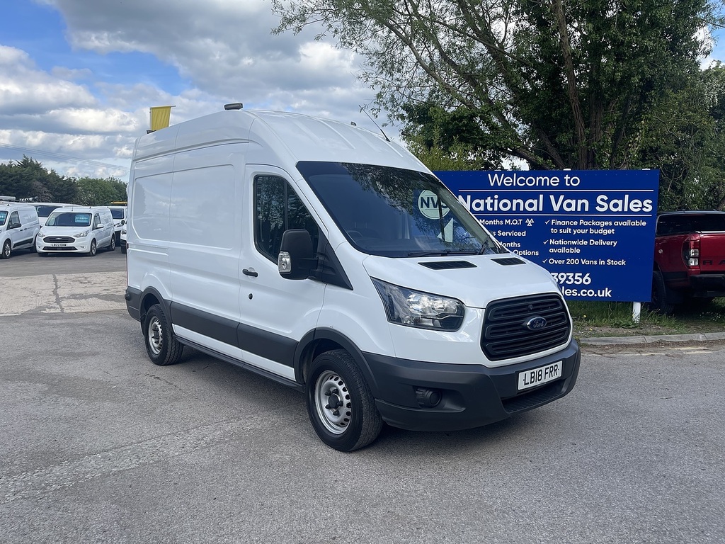 Ford Transit Custom 2.0 350 Ecoblue Fwd L2 H3 Euro 6 LB18FRR White #2