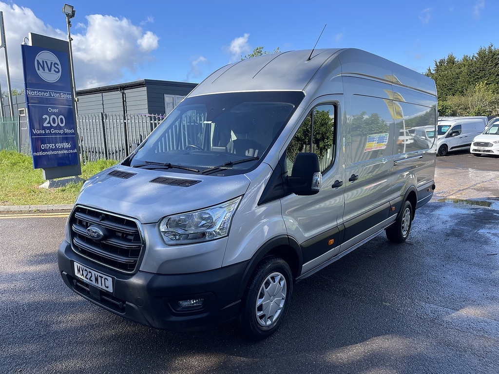 Ford Transit Custom 2.0 350 Ecoblue Trend Rwd L4 H3 Euro 6 Ss MX22WTC Silver #2