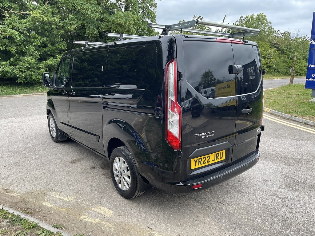 Ford Transit Custom 2.0 280 Ecoblue Limited L1 H1 Euro 6 Ss YR22JRU Black #5