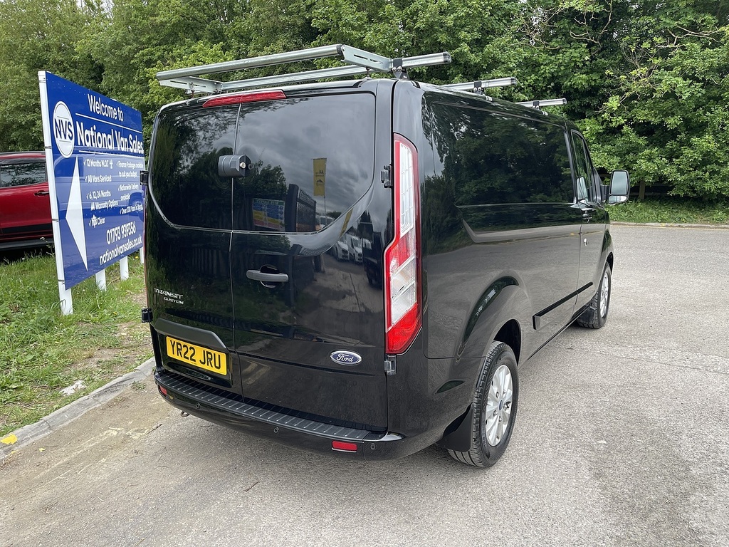 Ford Transit Custom 2.0 280 Ecoblue Limited L1 H1 Euro 6 Ss YR22JRU Black #6