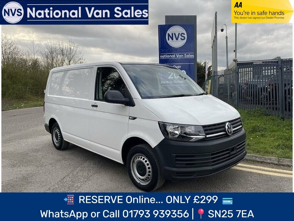Volkswagen Transporter 2.0 Tdi T28 Startline Panel Van White