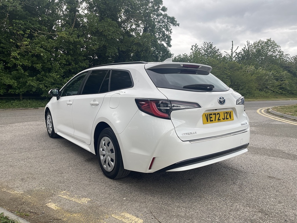 Toyota Corolla 1.8 Vvt-h Cvt Euro 6 Ss VE72JZV White #6