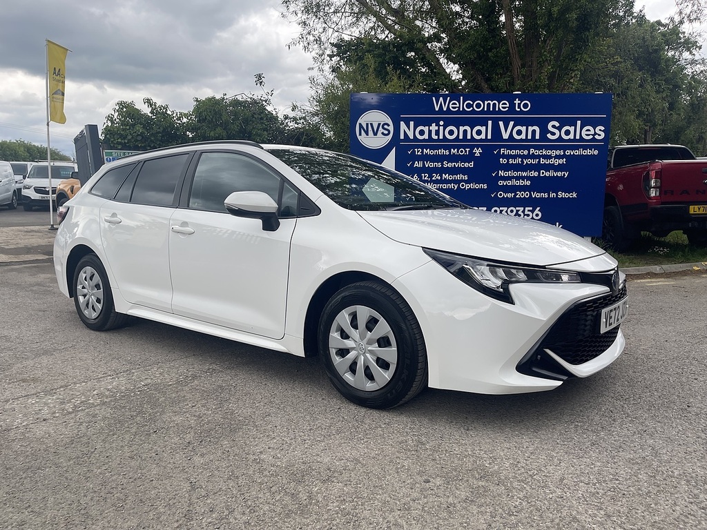 Toyota Corolla 1.8 Vvt-h Cvt Euro 6 Ss VE72JZV White #3