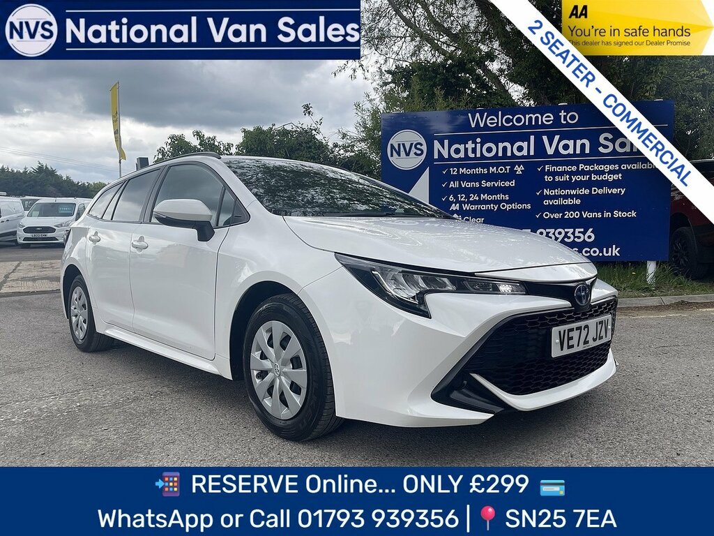 Toyota Corolla 1.8 Vvt-h Cvt Euro 6 Ss White