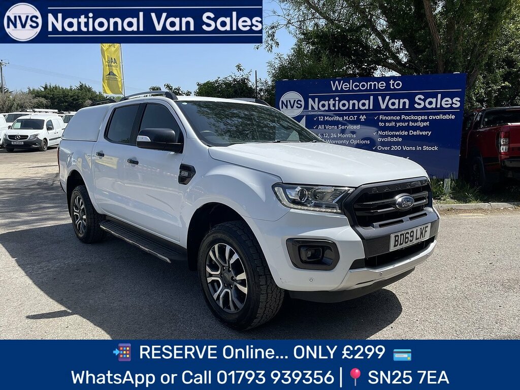 Ford Ranger 3.2 Tdci Wildtrak 4Wd Euro 6 Ss White