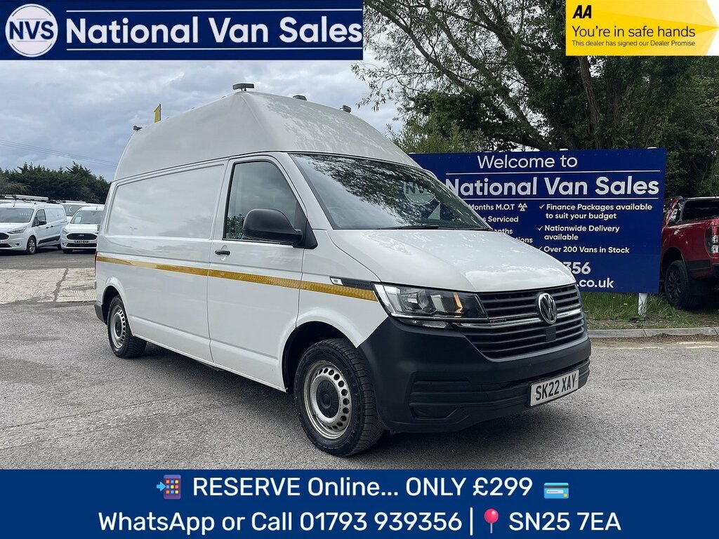 Volkswagen Transporter 2.0 Tdi T32 Startline 4Motion Lwb High Roof Euro 6 White