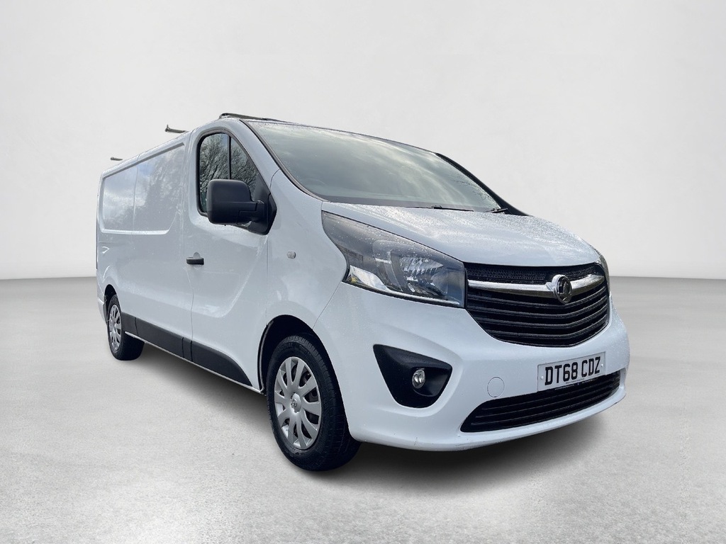 Vauxhall Vivaro 1.6 Cdti 2900 Sportive Panel Van DT68CDZ White #2