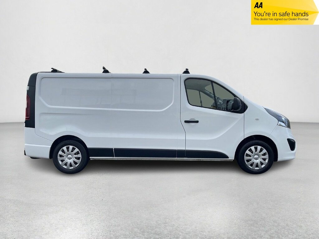 Vauxhall Vivaro 1.6 Cdti 2900 Sportive Panel Van DT68CDZ White #4