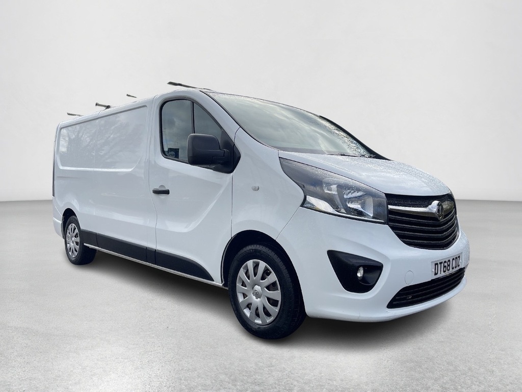Vauxhall Vivaro 1.6 Cdti 2900 Sportive Panel Van DT68CDZ White #3