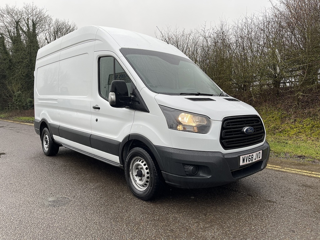 Ford Transit Custom Transit Panel Van 1 WV68JVD White #2