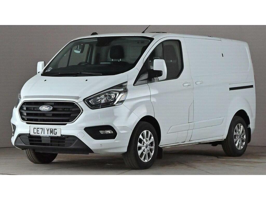 Ford Transit Custom 2.0 300 Ecoblue Limited L1 H1 Euro 6 Ss CE71YMG White #2